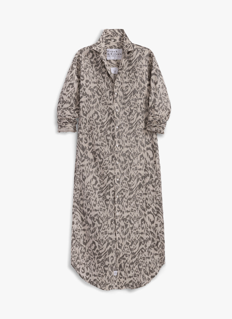 Rory Linen Maxi Shirtdress