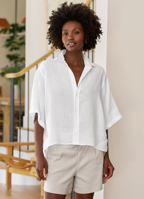 Frank & Eileen Rosie Short Sleeve Button Up Shirt