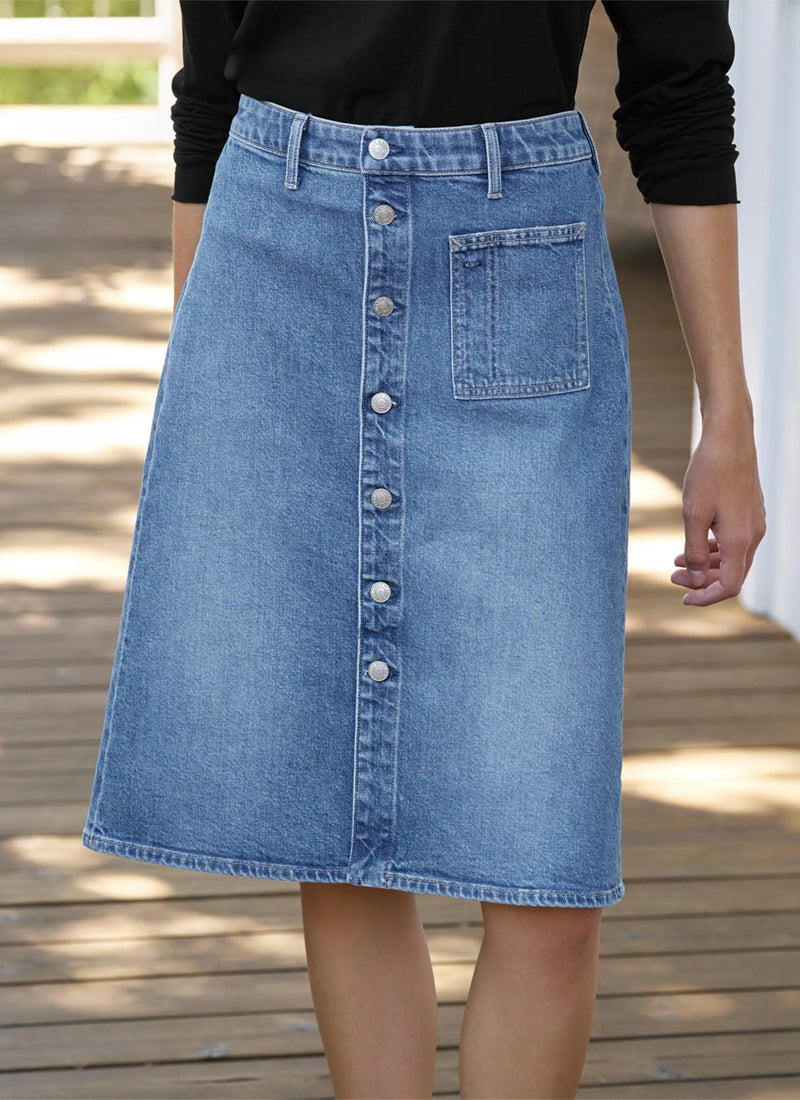 Shannon Mini Denim Skirt