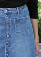 Shannon Mini Denim Skirt