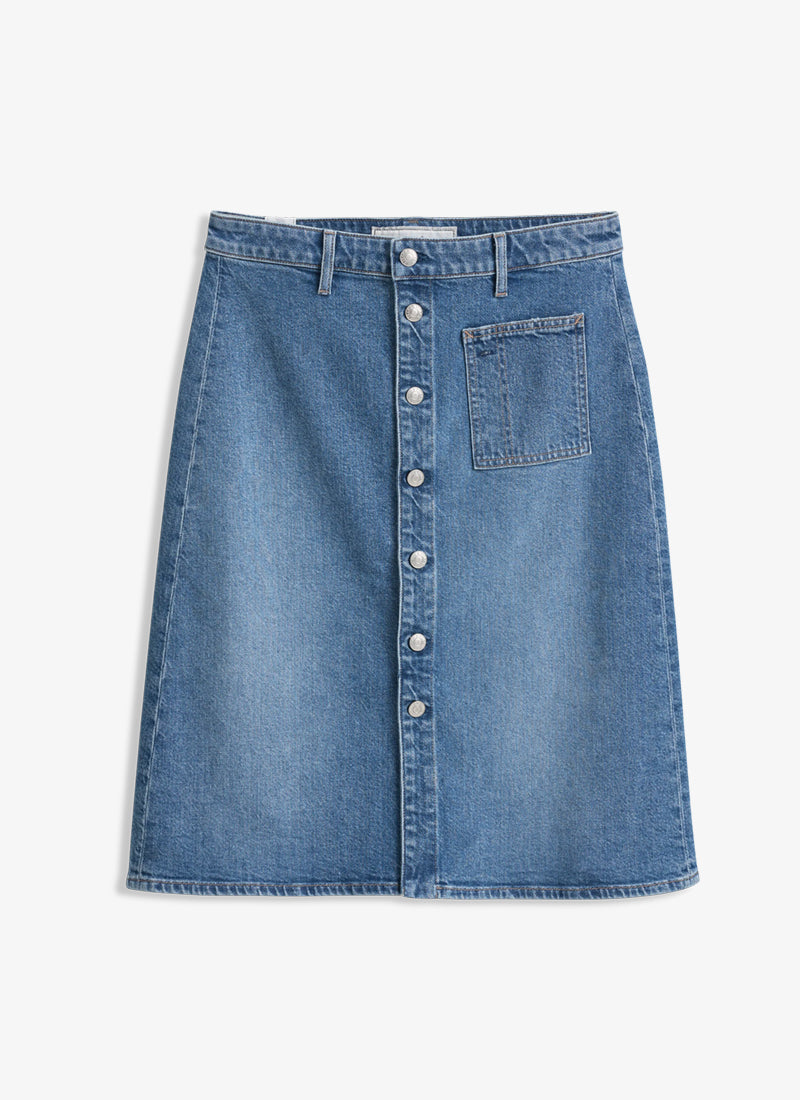 Shannon Mini Denim Skirt