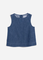 Shell Denim Sleeveless Tank by Frank & Eileen