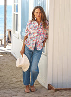 Eileen Relaxed Button-Up Shirt by Frank & Eileen