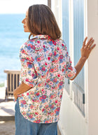 Eileen Relaxed Button-Up Shirt by Frank & Eileen