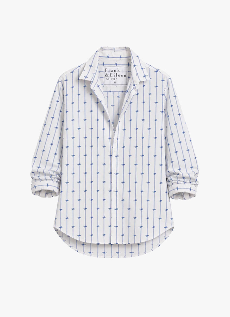  Silvio Untuckable Button-Up Shirt by Frank & Eileen at Andrews 