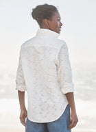 Frank & Eileen Eileen Relaxed Button Up Shirt Off White