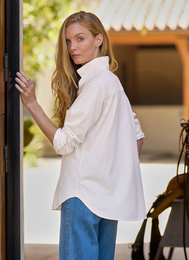 Waverly Button-Up Tee