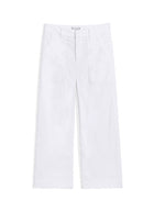 Frank & Eileen Wexford Utility Wide-Leg Linen Pant