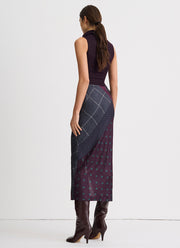 Front Ruffle Skirt