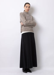 Cashmere Mouline Mockneck Sweater by FTC Cashmere at Andrews 