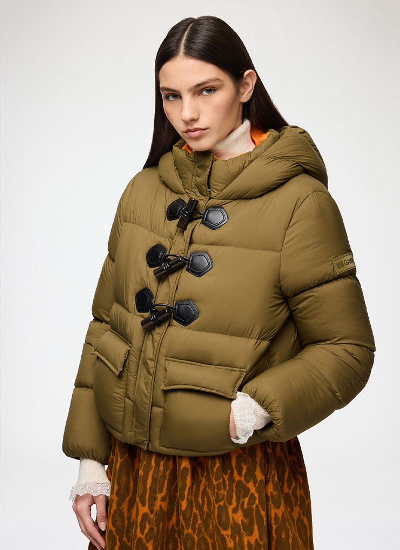 Future Nylon Quilt Mini Puffer