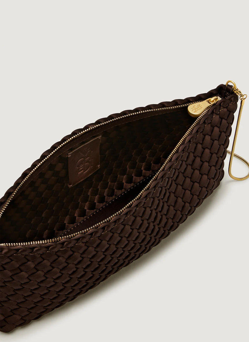 Satin Gala Medium Clutch