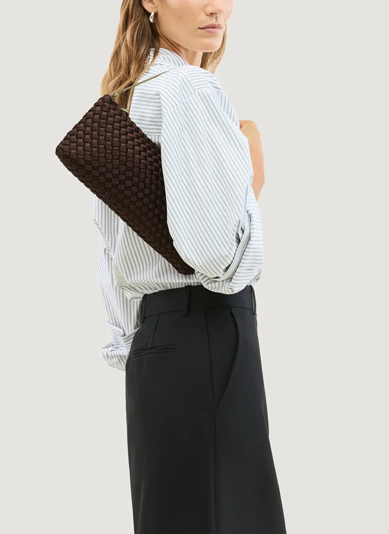 Satin Gala Medium Clutch