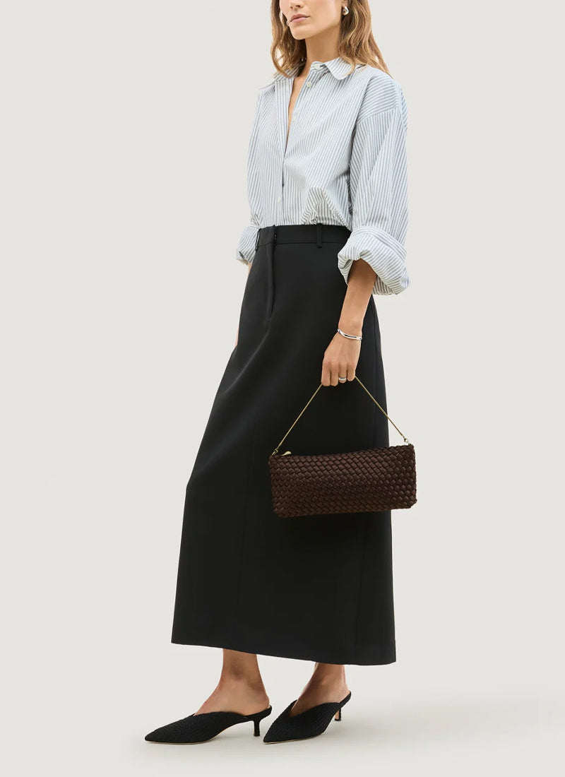 Satin Gala Medium Clutch