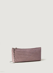 Gala Satin Clutch Lavender