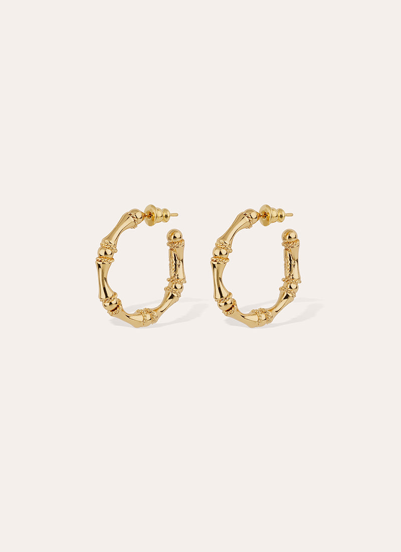 Bambou Mini Hoop by GAS BIJOUX