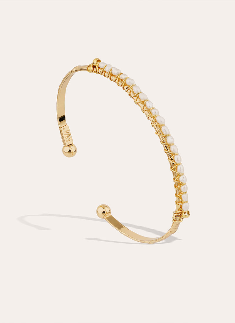 Lyre Bangle by GAS BIJOUX