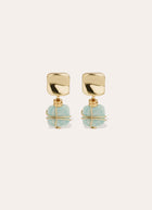 Rainbow Square Earrings by GAS BIJOUX