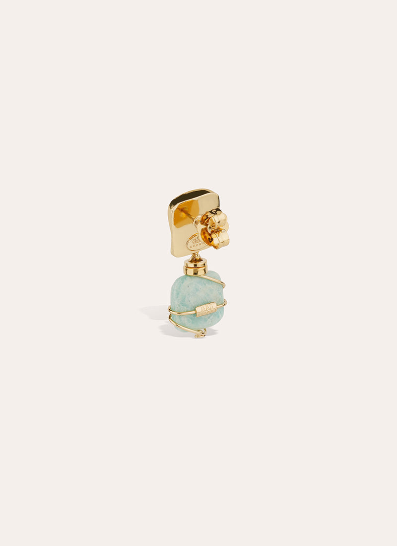 Rainbow Square Earrings by GAS BIJOUX