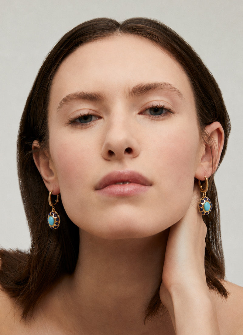 Tao Splash Earrings by Gas Bijoux