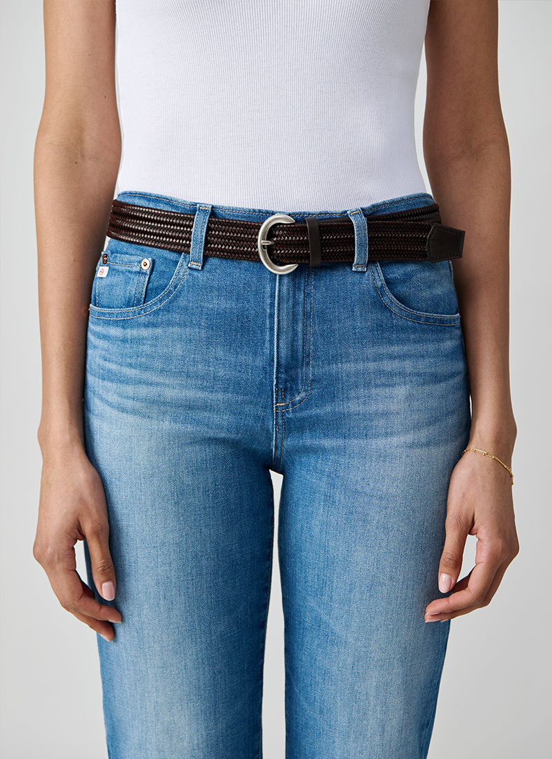 Fiamma Weave Leather Belt