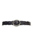 Gavazzeni Italy Cate Braided Oval Buckle Belt