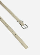 Gavazzeni Italy Iris Double Loop Thin Belt
