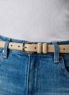 Gavazzeni Italy Isa Thin Leather Belt