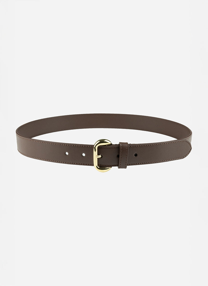 Gavazzeni Italy Jane Oval Polish Buckle Belt