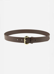 Gavazzeni Italy Jane Oval Polish Buckle Belt
