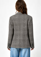  Giacca Single Breasted Slim Price Of Wales Blazer by Circolo 1901 at Andrews 