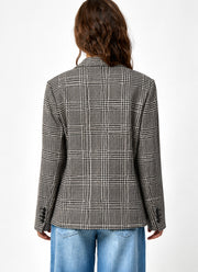  Giacca Single Breasted Slim Price Of Wales Blazer by Circolo 1901 at Andrews 