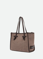 GIANNI CHIARINI Herringbone Tote