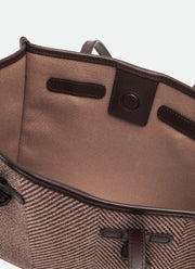 GIANNI CHIARINI Herringbone Tote