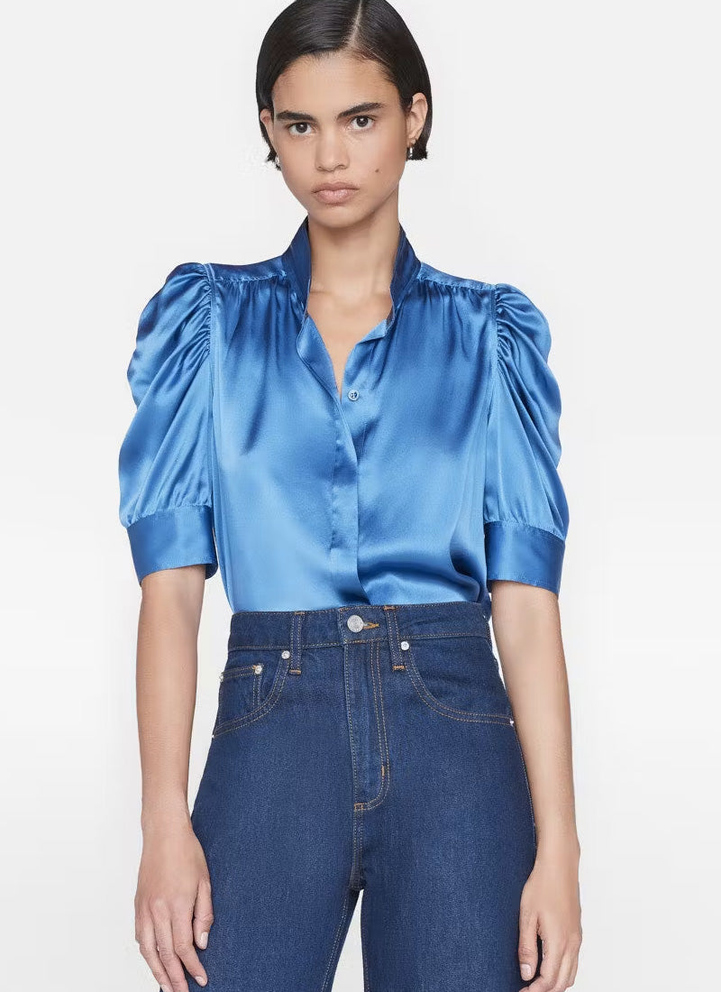 Frame Gillian Silk Top