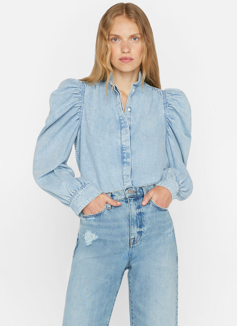 Frame Gillian Denim Top