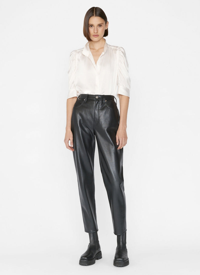 FRAME Gillian Silk Top