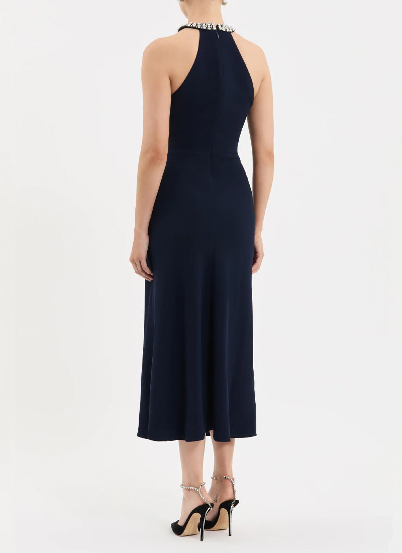 Gimlet Halter Midi Dress
