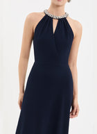 Gimlet Halter Midi Dress