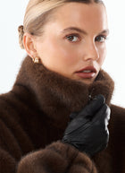 Giovanni Josie Faux Fur Bomber Jacket