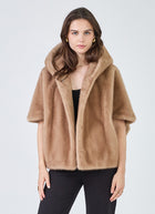 GIOVANNI Faux Fur Cape