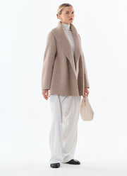 Lexie Short Cashmere Blend Tie Belt Jacket by Giovanni at Andrews