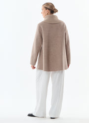 Lexie Short Cashmere Blend Tie Belt Jacket by Giovanni at Andrews