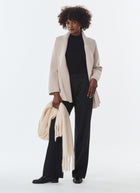 Lexie Short Cashmere Blend Tie Belt Jacket
