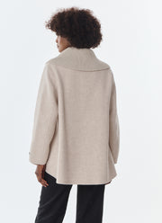 Lexie Short Cashmere Blend Tie Belt Jacket