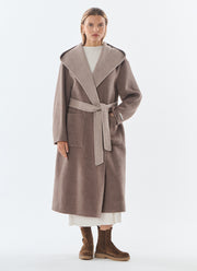  Ornella Cashmere Blend Double Face Coat by Giovanni at Andrews 