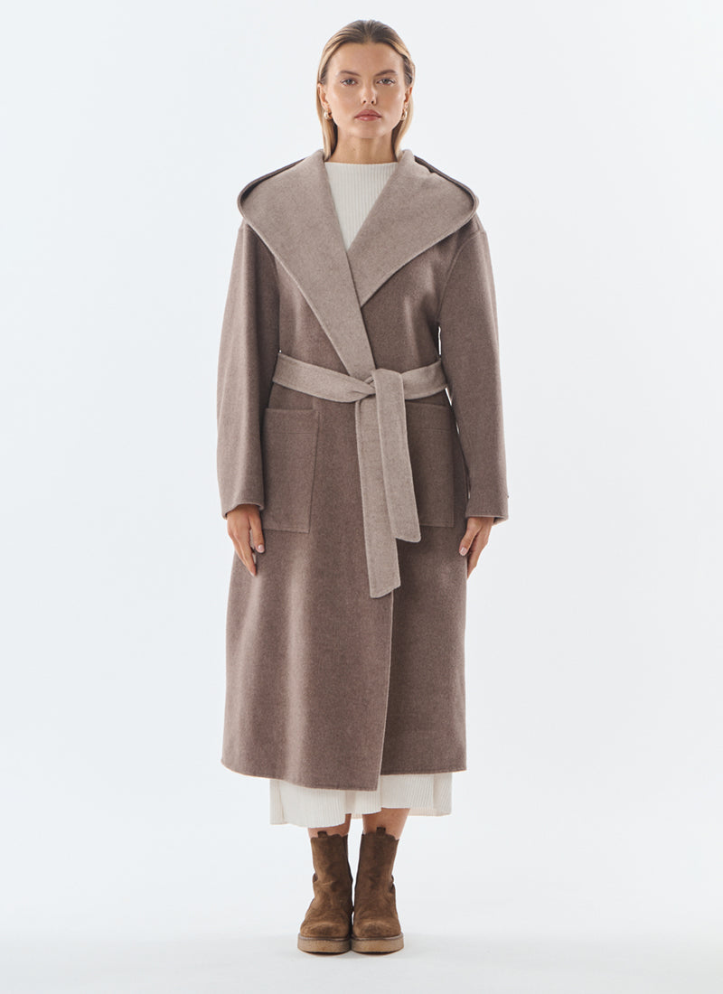 Ornella Cashmere Blend Double Face Coat