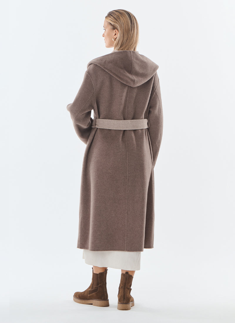  Ornella Cashmere Blend Double Face Coat by Giovanni at Andrews 