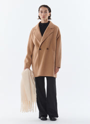  Sasha Cashmere Blend Two Button Coat by Giovanni at Andrews 