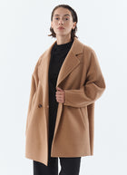  Sasha Cashmere Blend Two Button Coat by Giovanni at Andrews 